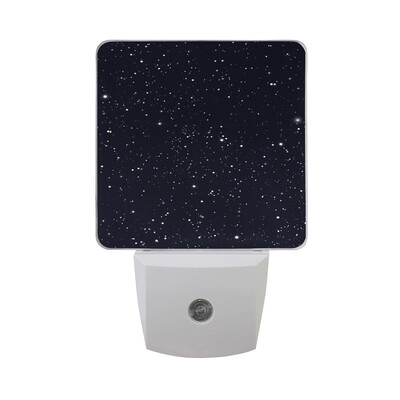 

ALAZA LED Night Light With Smart Dusk To Dawn SensorMilky Way Galaxy Universe Space Plug In Night Light