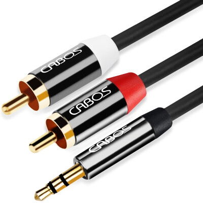 

Cabos 3.5mm Aux to 2RCA Y Splitter Cable for Computers & Speakers