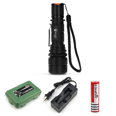 

UltraFire UF-6880 XM - L2 950LM 5-Position Zoom Focus Flashlight Waterproof Case Set