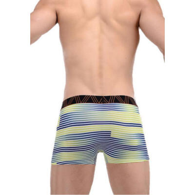 

Fashion Mens Boxer Briefs Shorts Soft Cotton Underwear Bulge Pouch Underpants