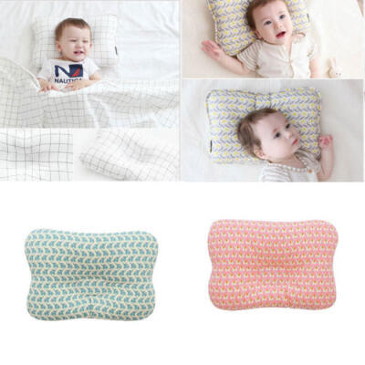 

Fashion Infant Baby Pillow Prevent Anti Roll Flat Head Neck Cushion For Newborn