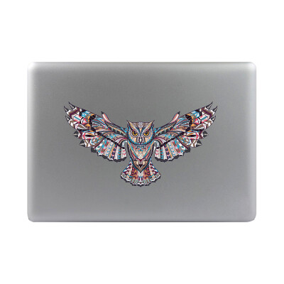 

Artistic&Creative Notebook Refrigerator Suitcase Cartoon Owl Sticker M049