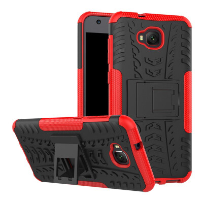 

Fivice Asus Zenfone 4 selfieZD553KL Case TPU anti-fall tire pattern back clip bracket phone case