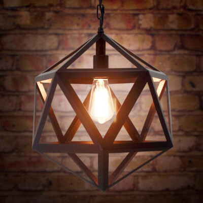 

LOFT Nordic Iron Industry Vintage Home Decor Pendant Light Fixtures Restaurant DD-38