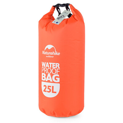 

NH outdoor 15-25 liters waterproof bag swim bag outdoor multi-purpose drift bag waterproof storage bag orange 25L