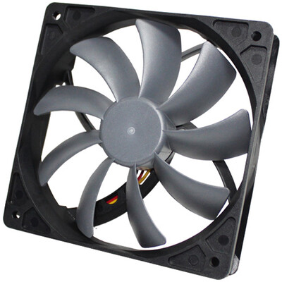 

Skeletal SCYTHE SY1225DB12M-P 12cm fan with PWM CPU fan 1300 rpm double ball 4pin temperature control fan