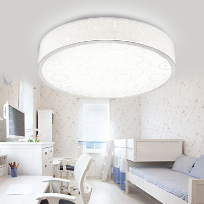 

【Jingdong Supermarket】 first (sdhouseware) bubble DD6104 40 * 10cm white 24w led ceiling lamp living room lamp round bedroom lamp white