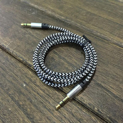 

35mm Aux Cable Braided Male to Male Car Audio Cable Connect Line High Quality