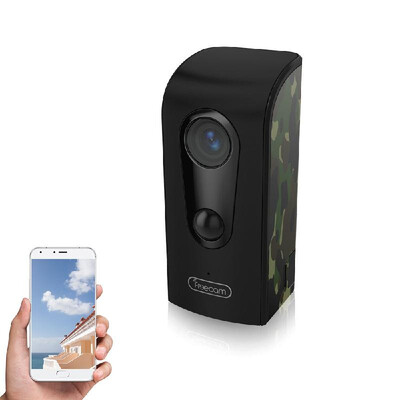 

FREECAM Wireless HD 720P WiFi Camera Wire-free Motion-Activated Home Security Camera ​Support Cloud Storage Night Vision with PIR