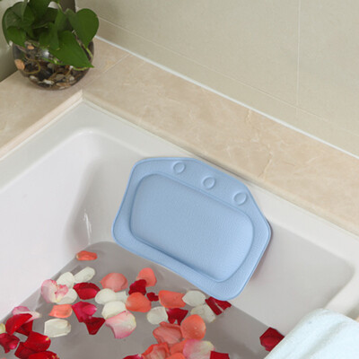 

MyMei Fashion Relaxing Cushioned Bath Spa Pillow Head Neck Rest Bathtub Pillow