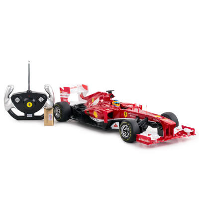 

Starlight (Rastar) Ferrari F1 1:12 remote control car racing license authorized car boy children toy car red 57400