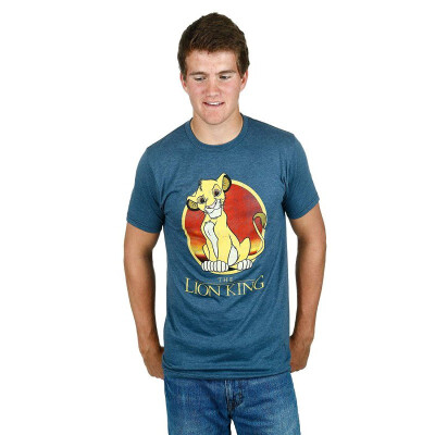 

Disney Lion King Young Simba T-shirt Small Heather Navy