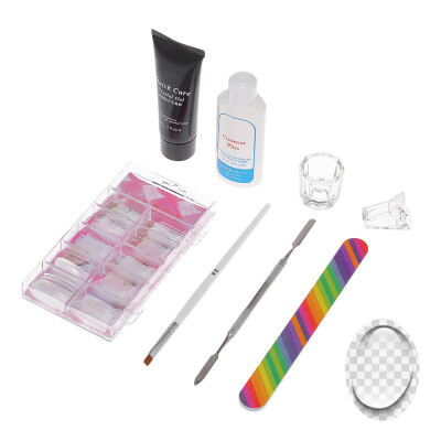

8pcs Professional Manicure Tools Kit Nail Extension Tool Set Nail Files Brush Nail Cuticle Pusher Nipper Buffer Manicure Tool