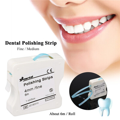 

1RollBox Dental Polishing Strip 4mm Resin Tooth Interdental Sanding Grinding Whitening Teeth Surface Dental Tool