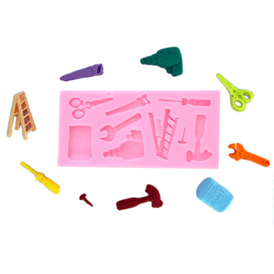 

Tools Scissor Spanner Silicone Cake Jelly Mold Pudding Chocolate Mould