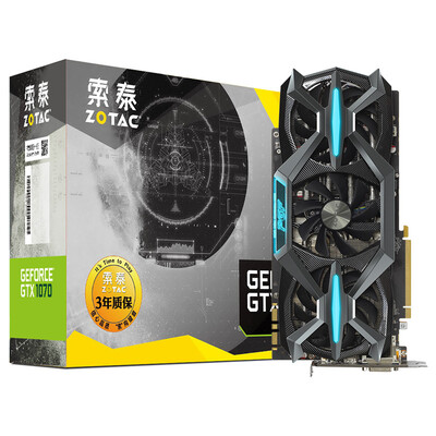 

ZOTAC (ZOTAC) Geforce GTX 1070 игроков власть верховная 1556-1746 / 8008MHz 8G / 256bit GDDR5 PCI-E видеокарта