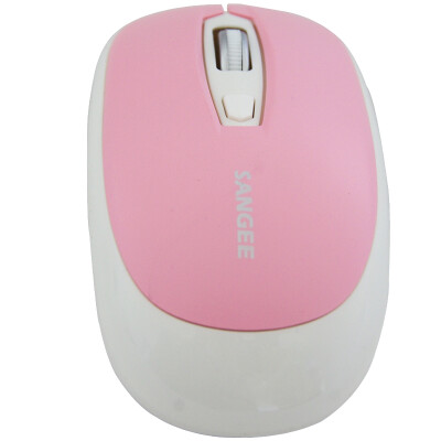 

Three giant (SANGEE) w1040 2.4G wireless optical mouse (pink