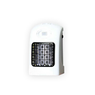 

Mini Wall-Outlet Space Heater 900W Ceramic Heating Heater with Thermostat Adjustable Speeds & Timer for Office Bedroom Hotel AC110