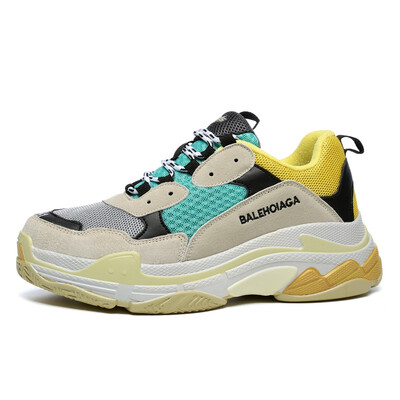 

Newest BL Triple S 17FW Sneakers Running shoes Vintage Kanye West Old Grandpa Trainer Sneaker fashion shoe outdoor boots
