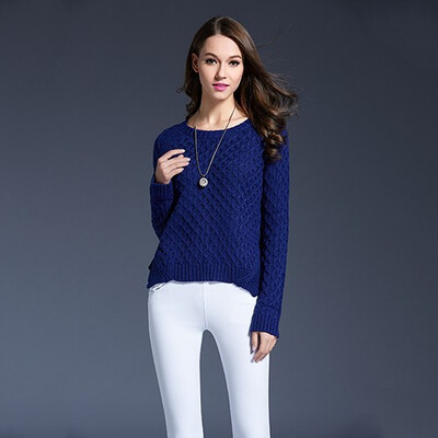 

PREISEI Autumn Winter New Women Knitted Sweater Pullovers Slim Casual Irregular O-neck Long Sleeve Knitwear Pullovers Shirt Coat