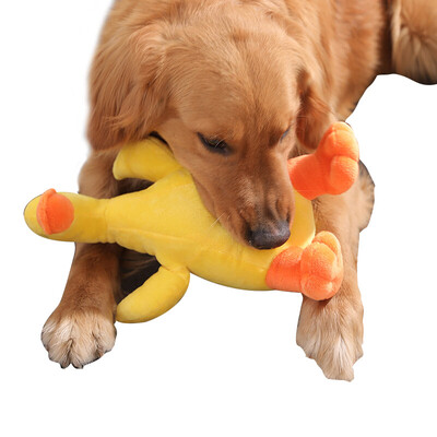 

Huayuan pets hoopet dog toy plush bite-sounding large dog Golden Retriever Alaska accompanying sleeping pet supplies