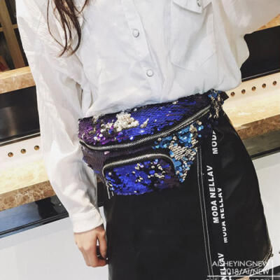 

Hot Women Maiden Bling Handbag Female Paillette Shoulder Bag Small Messenger Bag