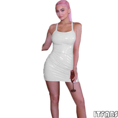 

Sexy Womens Bodycon Bandage Party Evening Off Shoulder Cocktail Club Mini Dress