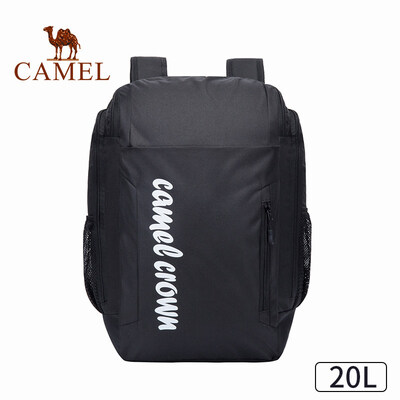 

Camel CAMEL outdoor men&women backpack travel hiking hiking sports backpack 8W3AXZ006 black 20L