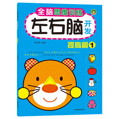 

河马文化 全脑思维训练左右脑开发：提高篇1