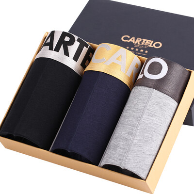 

Cardi music crocodile men&39s underwear 3 comfortable fashion underwear male casual wide bar men&39s flat underwear 2XL code color mixing