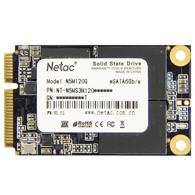 

(Netac) N5M серии mSATA твердотельный жесткий диск 120G(NT-120N5M) /240G(NT-240N5M)