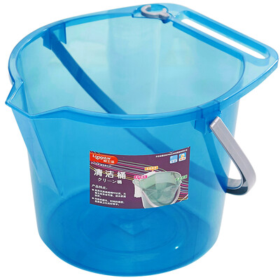 

Long Lida LONGSTAR luxury no cover bucket large capacity 10L thick plastic foot bath barrels l-1297 blue