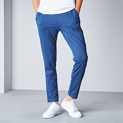 

Hongxing Erke ERKE mens trousers new sports trousers moisture wicking loose sweatpants 51217357063 Tibetan blue