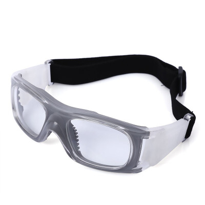 

DX070 Basketball Protective Goggles Outdoor Sport Football Skiing Glasses with Myopia Lens PC riot lens Removable headband