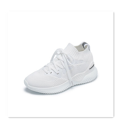 

Harajuku style sneakers sports mesh breathable white shoes women