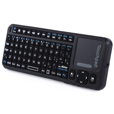 

IPazzPort KP - 810 - 10AL Mini 24GHz RF Wireless QWERTY Keyboard Touchpad