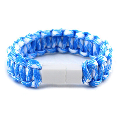

USB Cable Bracelet Charging Sync Data Cable Cord For Ipad IPhone X 5 5S 6 6S 7 8 Plus