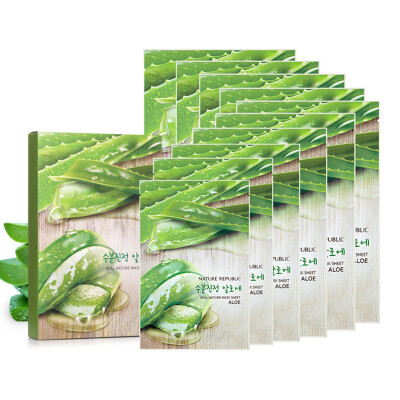 

Nature Republic Nature Nature Essential Natural Aloe Mask 23ml * 10 pieces