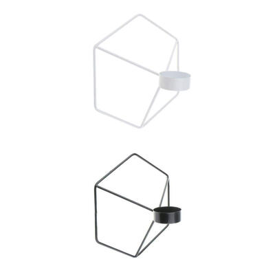 

UpperX Set of 2 3D wall candlestick wall sconces as wall decoration or table decoration