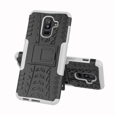 

Fivice Samsung a6 plus 2018A9 Star Lite Case TPU anti-fall tire pattern back clip bracket phone case