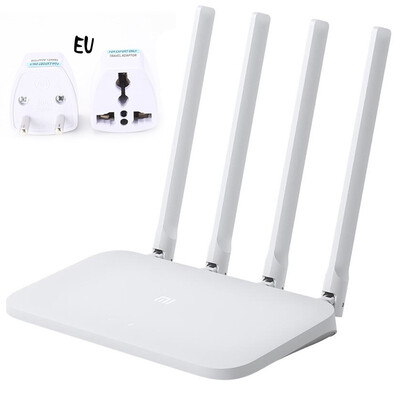 

Original Xiao mi mi wifi router 4C 4 ANTENNAS smart App Control 64 Ram 80211 B g n 24g 300Mbps Repeater Band Wireless Router