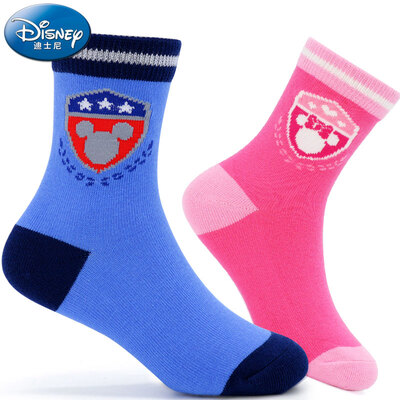 

DISNEY cotton spring&autumn childrens socks thin Mickey D00341M 22-24cm