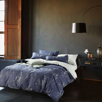 

Ying Xin home textiles cotton skin high-profile high-density twill printing double bed four-piece suit 15 18 m bed Sophie Garden
