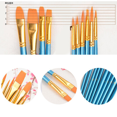 

MyMei Artist Paint Brushes Set Art Painting Supplies&Oil Painting 10pcs New