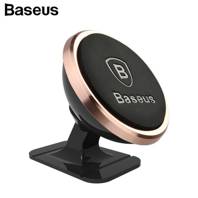 

Baseus Magnetic Car Phone Holder with 360 Degree rotate paste or air vent type for universal most mobile phone