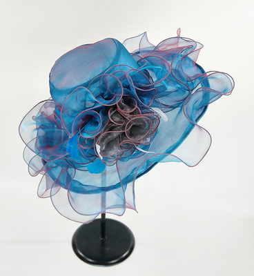 

Creative hat Summer hat anti ultraviolet European&American Eugen yarn DIY fashion net gauze cap Big hat style