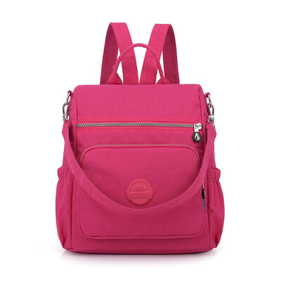 

NovelTeez 2018 autumn new casual nylon ladies backpack multi-function anti-theft water-proof backpack Mummy backpack