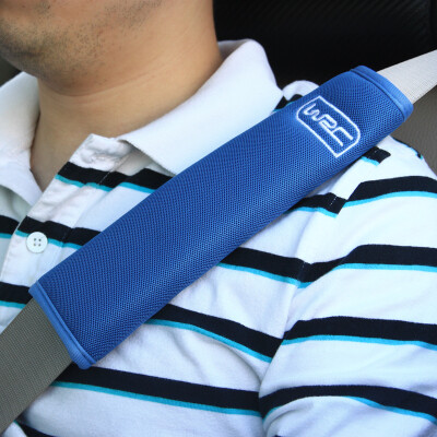

WRC car seat belt shoulder suit lengthen four seasons breathable belt sets of interior decoration supplies red