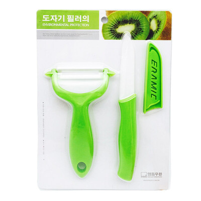 

Bing Feng IC-04 Ceramic Knife Fruit Knife with Colorful Scabbard 2-Piece Set Random Color