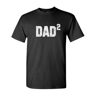 

DAD Squared Grandfather Fathers Day paw - Mens Cotton T-Shirt